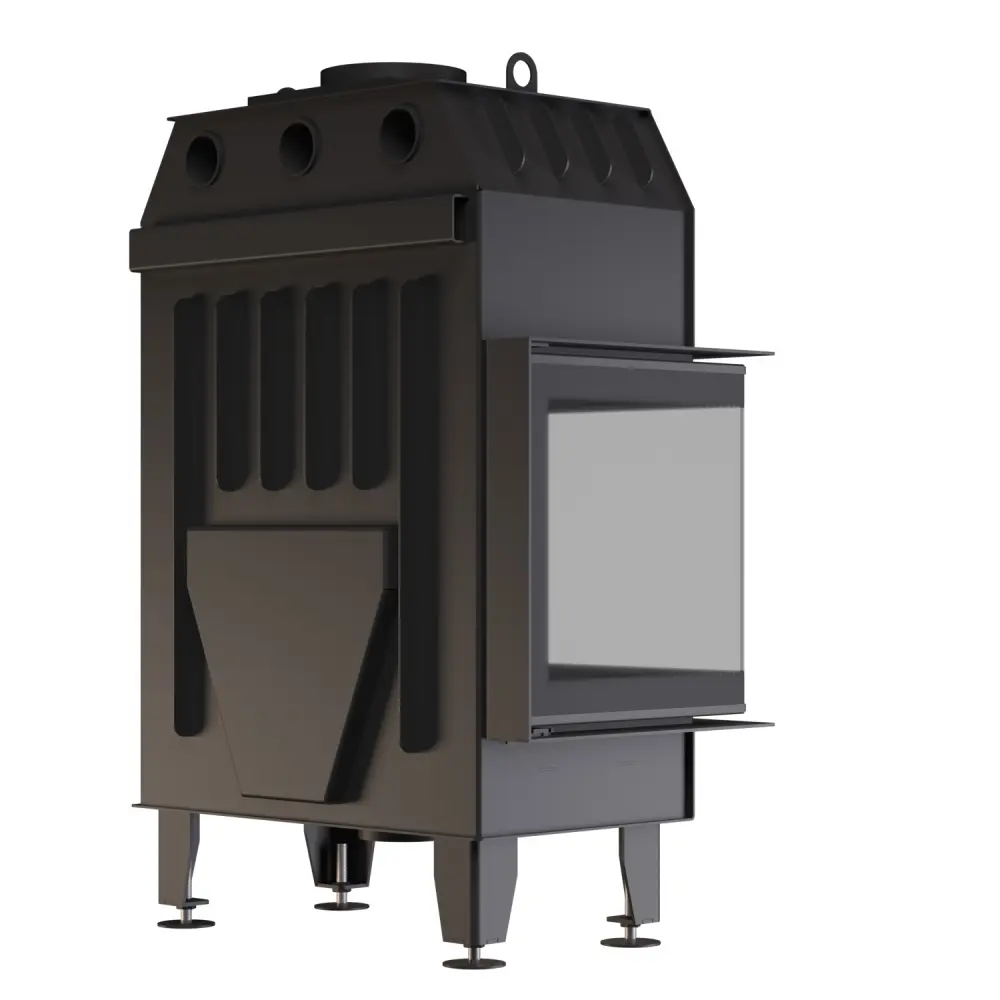 Каминная топка угловая BOKAR 755047 L (15,2 кв) white ceramatex