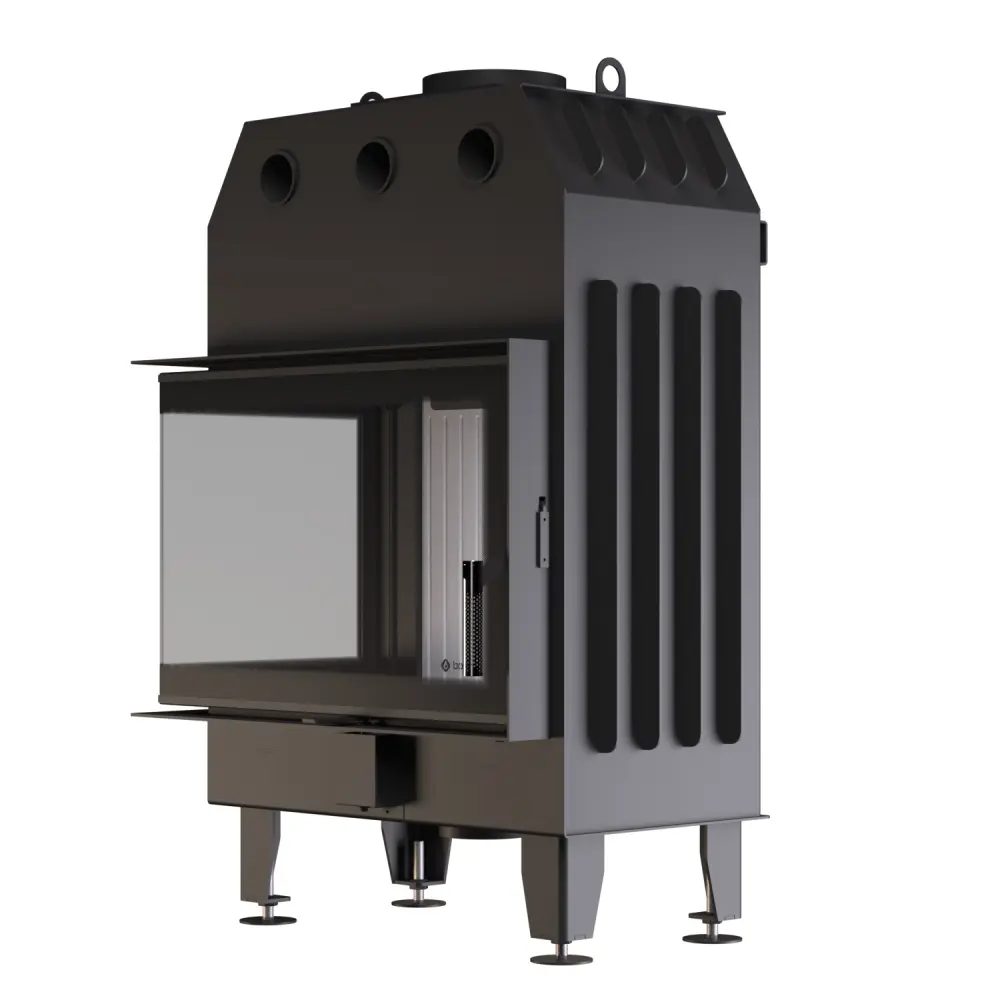 Каминная топка угловая BOKAR 755047 L (15,2 кв) white ceramatex