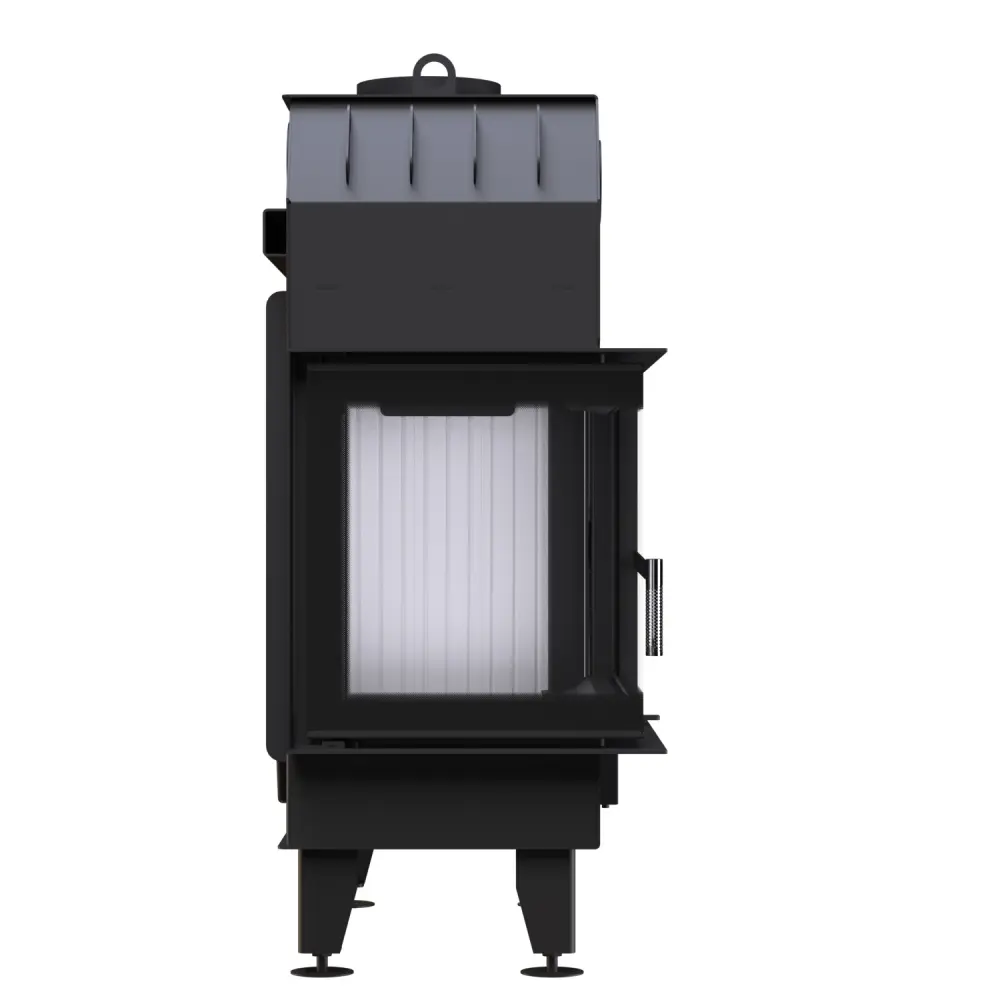 Каминная топка угловая BOKAR 855047 L (17,0 кв) white ceramatex