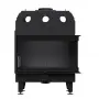 Каминная топка угловая BOKAR 855047 R (17,0 кв) black ceramatex