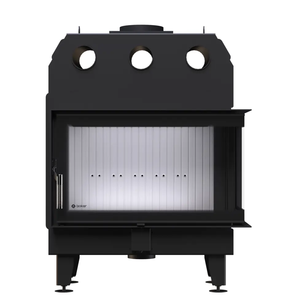 Каминная топка угловая BOKAR 855047 R (17,0 кв) white ceramatex