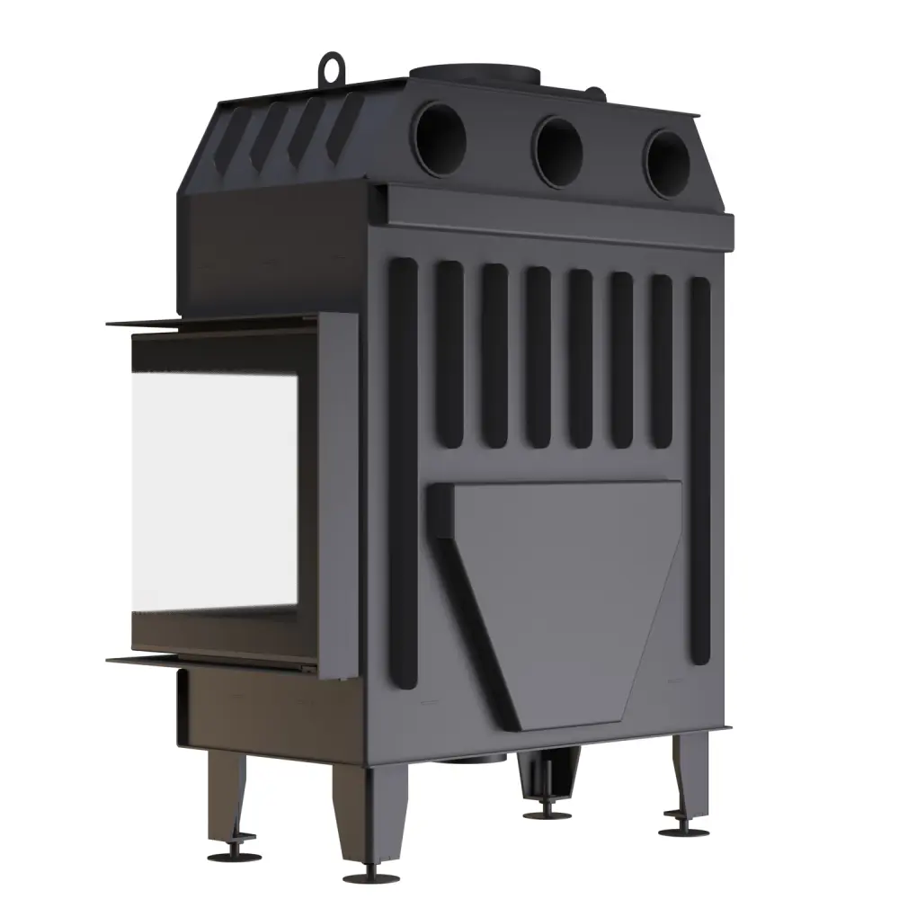 Каминная топка угловая BOKAR 855047 R (17,0 кв) white ceramatex