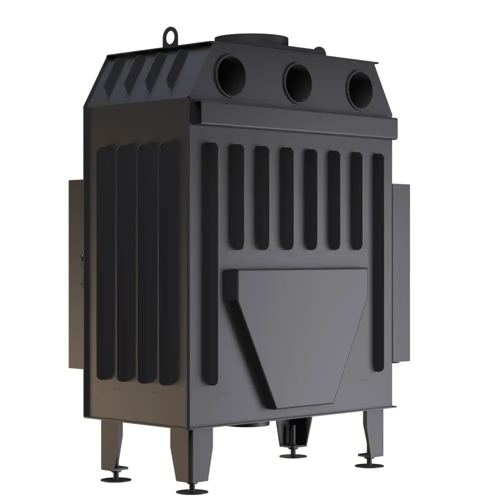 Каминная топка угловая BOKAR 855047 L (17,0 кв) black ceramatex