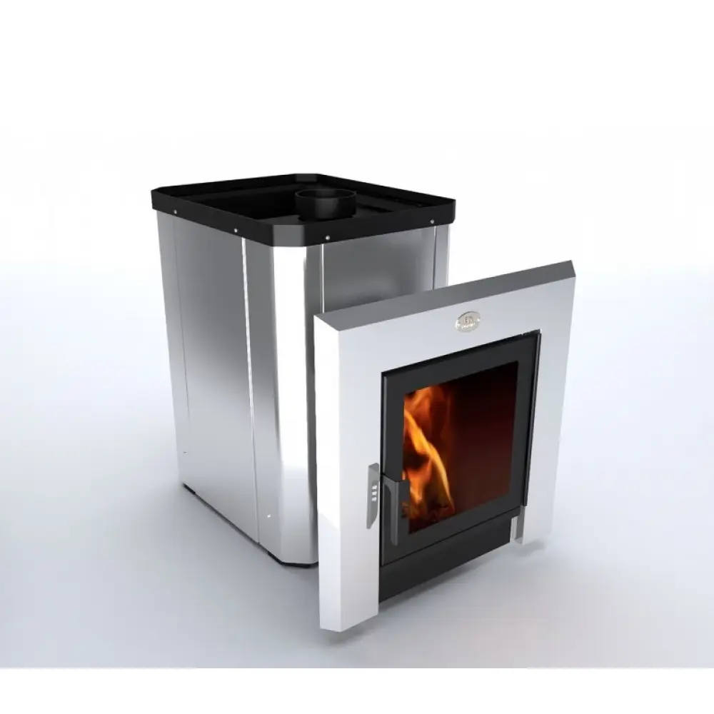 Печь-каменка ПАНОРАМА 18, Новаслав