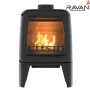 Чугунная печь-камин на дровах Arne 8 кВт Ravan