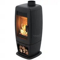Чугунная печь-камин на дровах Incorta Pro 14 кВт Ravan 