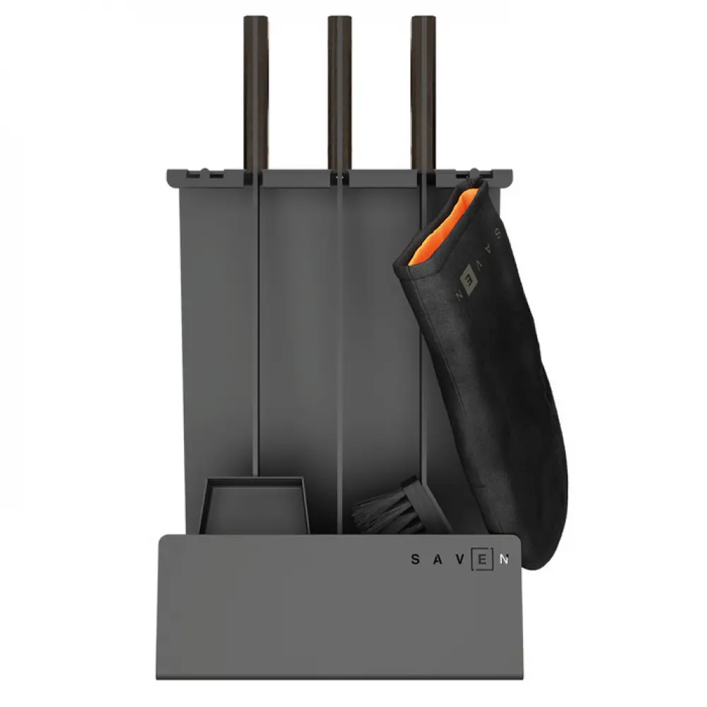 Камінний набір SAVEN Set 4 L black