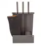 Камінний набір SAVEN Set 4 L black
