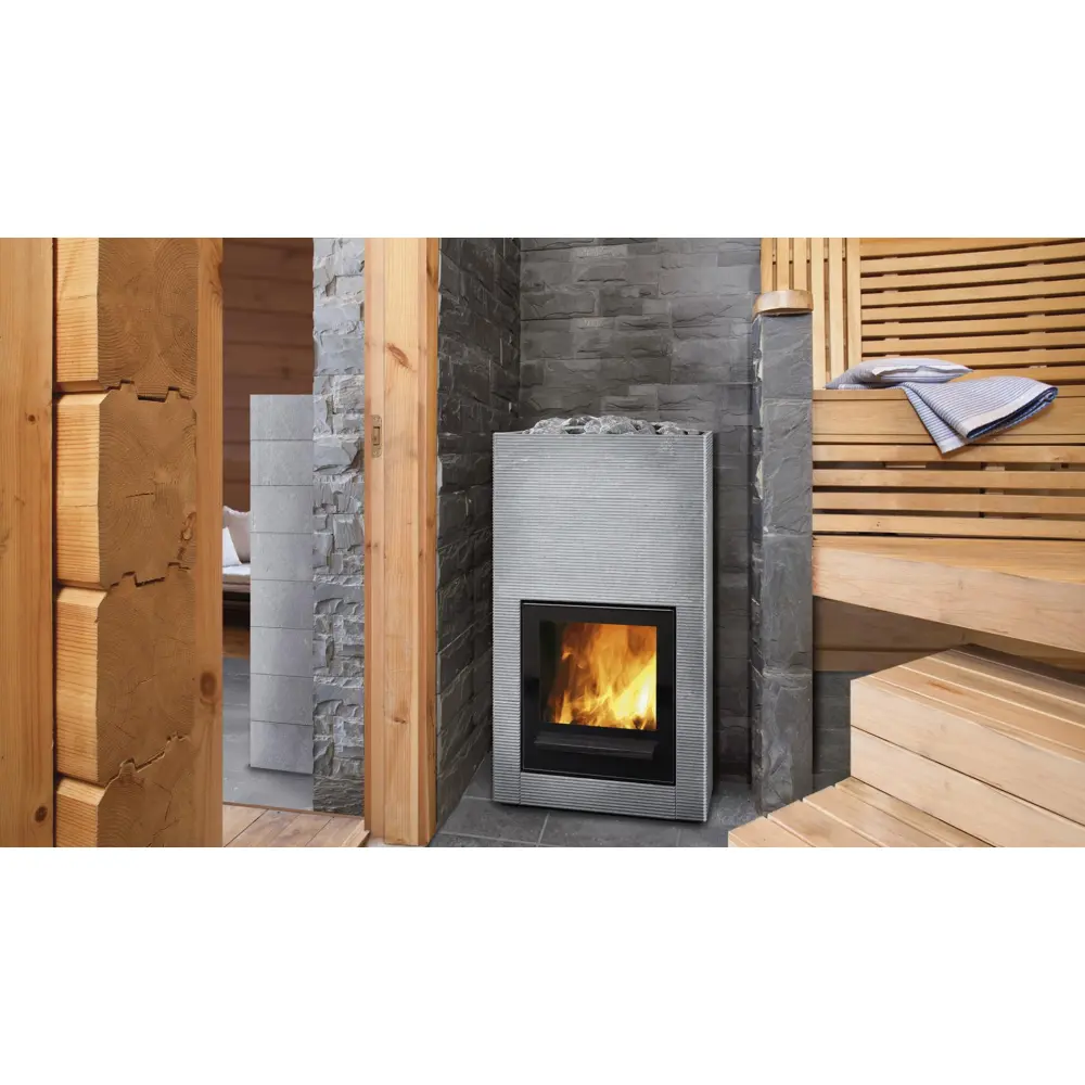 Дровяная печь для бани и сауны Tulikivi KINOS 20 S2 (без портала)