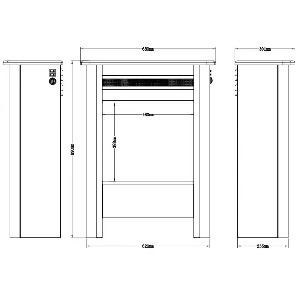 Электрокамин AFLAMO VEGAS