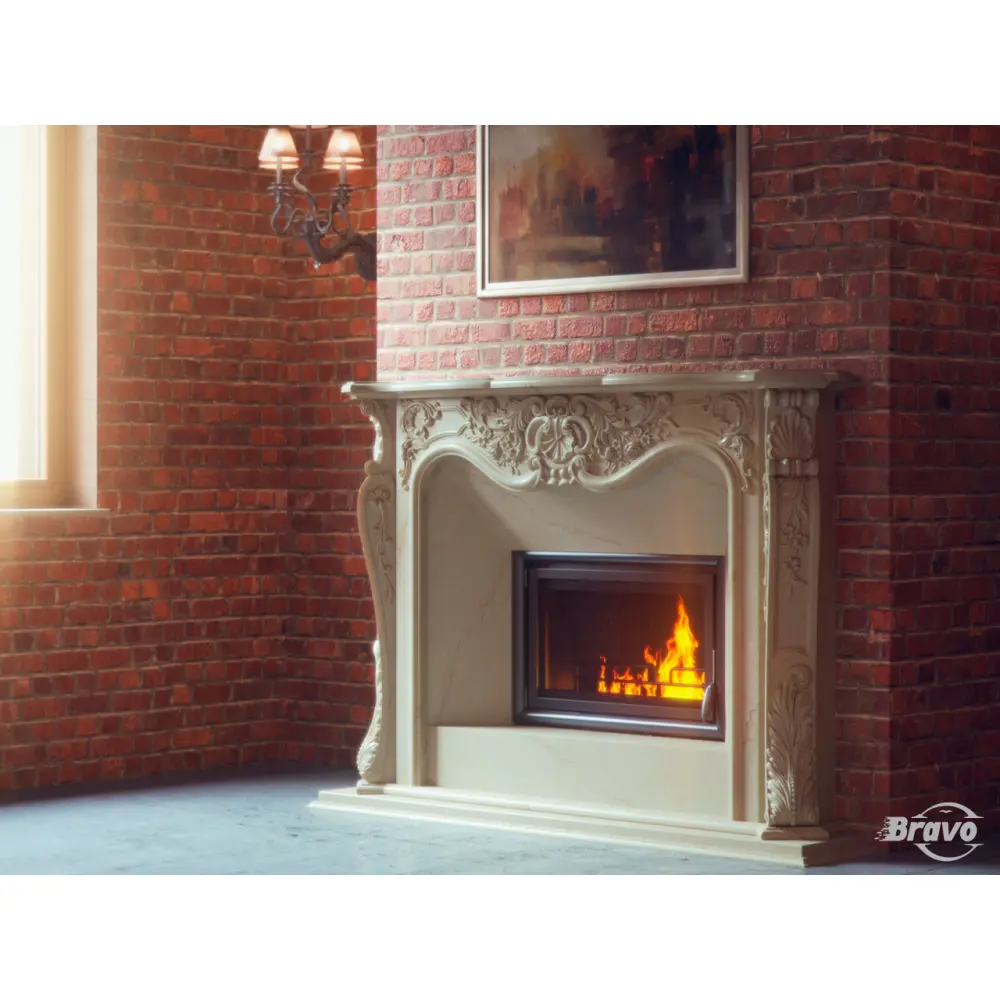 Портал для камина из мрамора "ЛОНДОН"