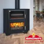 Каминная печь духовка BRONPI MURANO R