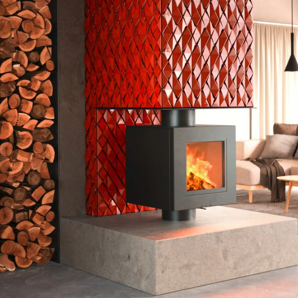 Дизайнерский камин DF 33 Brunner