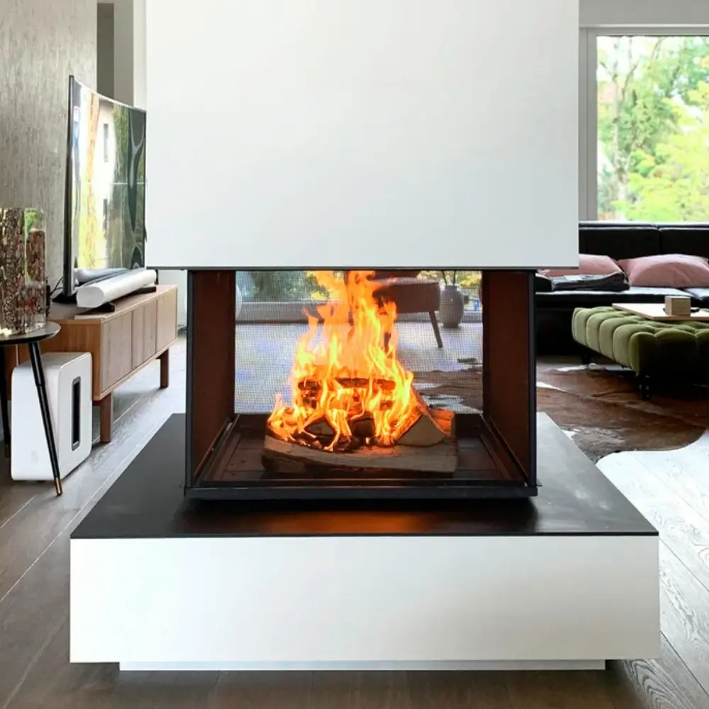 Дизайнерський камін BRUNNER Urfeuer open fireplace 4free70