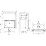 Камінна топка з водяним контуром DEFRO HOME NAVI ME G