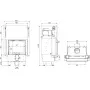Камінна топка з водяним контуром DEFRO HOME NAVI SM G