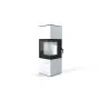 Стальная печь камин угловой DEFRO HOME QUADROOM белый