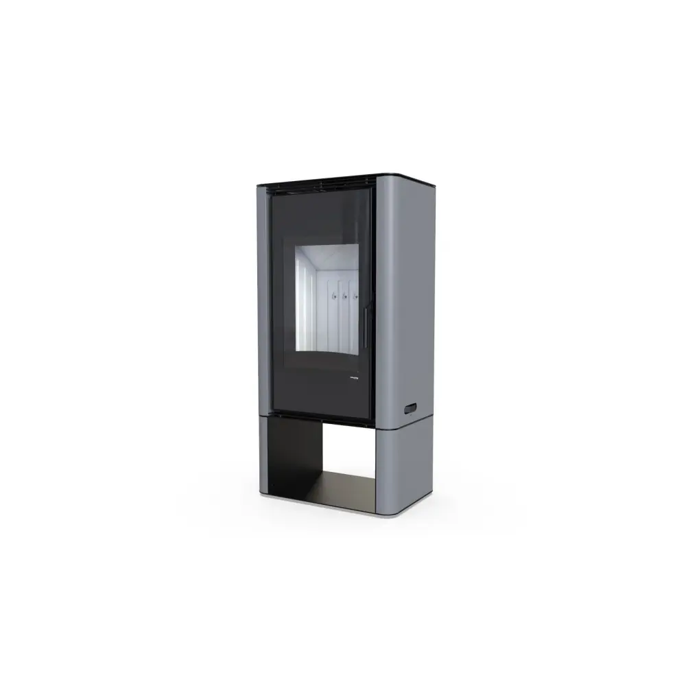 Стальная печь камин DEFRO HOME SOLUM LOG Gray