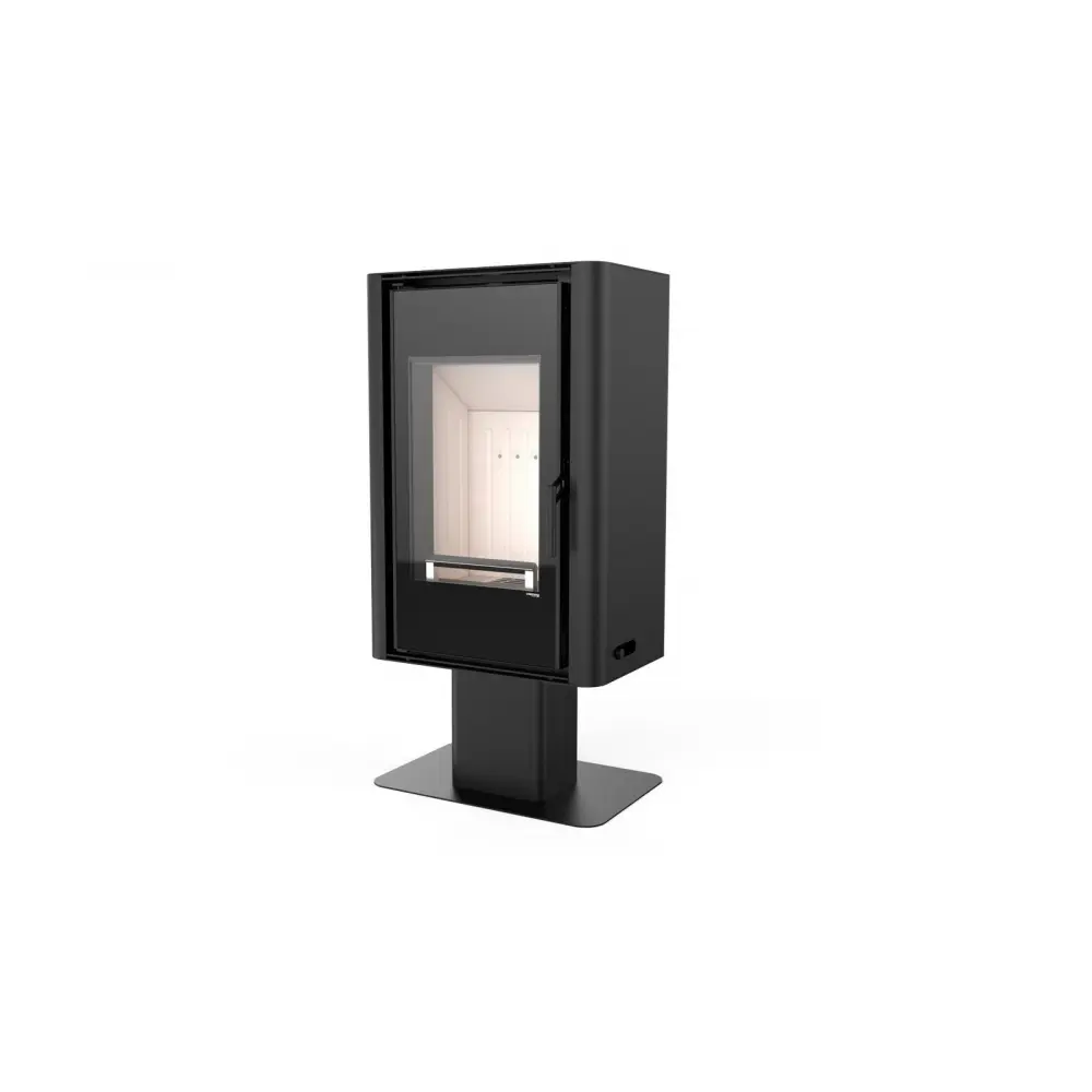 Сталева піч камін DEFRO HOME SOLUM TOP Black
