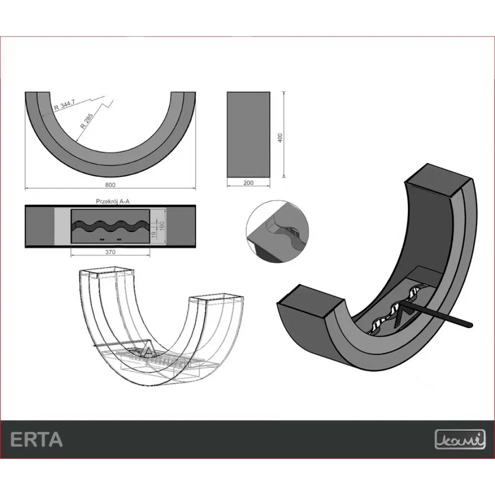 Біокамін KAMI ERTA