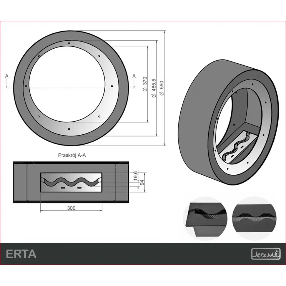 Біокамін KAMI ERTA