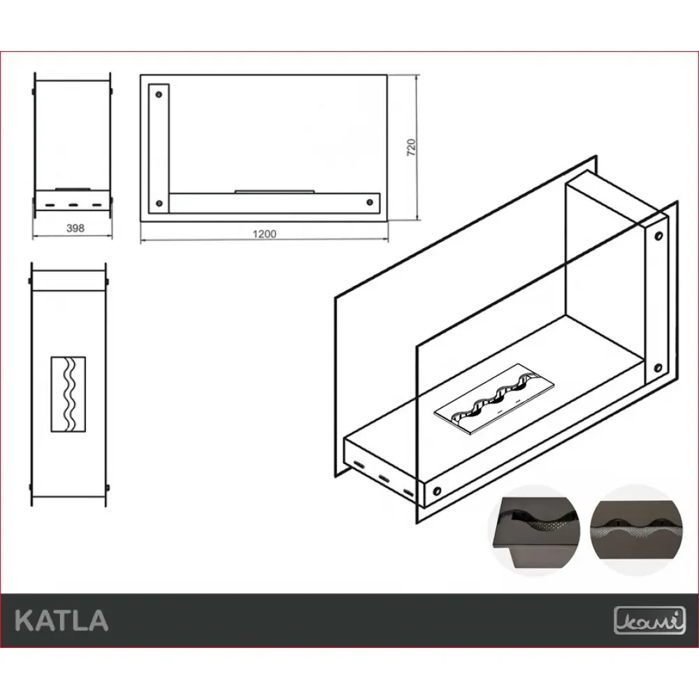 Біокамін KAMI KATLA