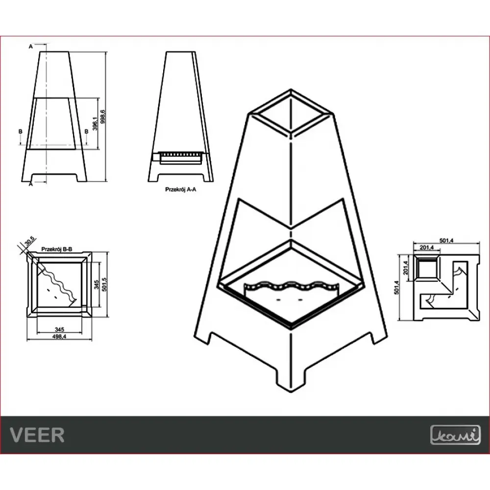 Биокамин KAMI VEER