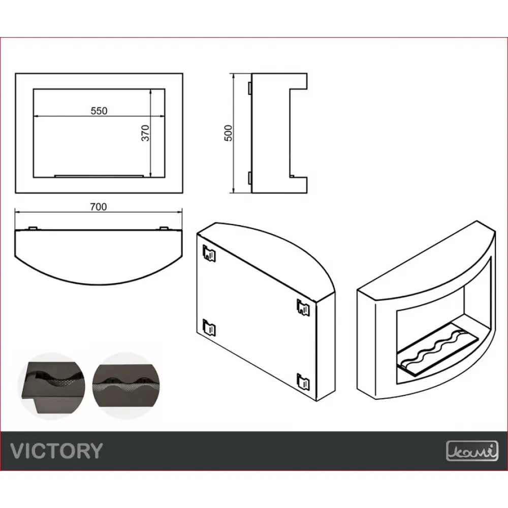 Биокамин KAMI VICTORY