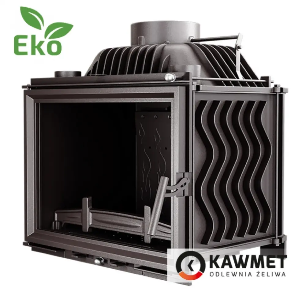 Каминная топка Kawmet W17 (12.3 kW) ECO чугунная