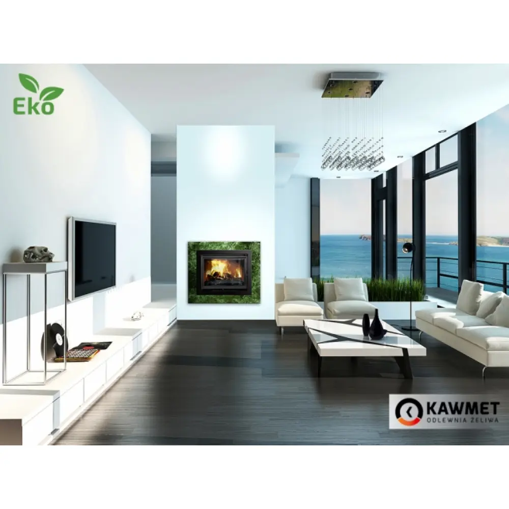 Каминная топка Kawmet W17 (12.3 kW) ECO чугунная