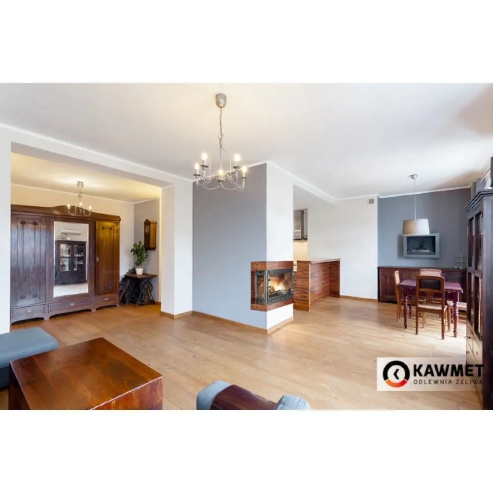 Каминная топка Kawmet W3 трехсторонняя (16,7 kW) чугунная