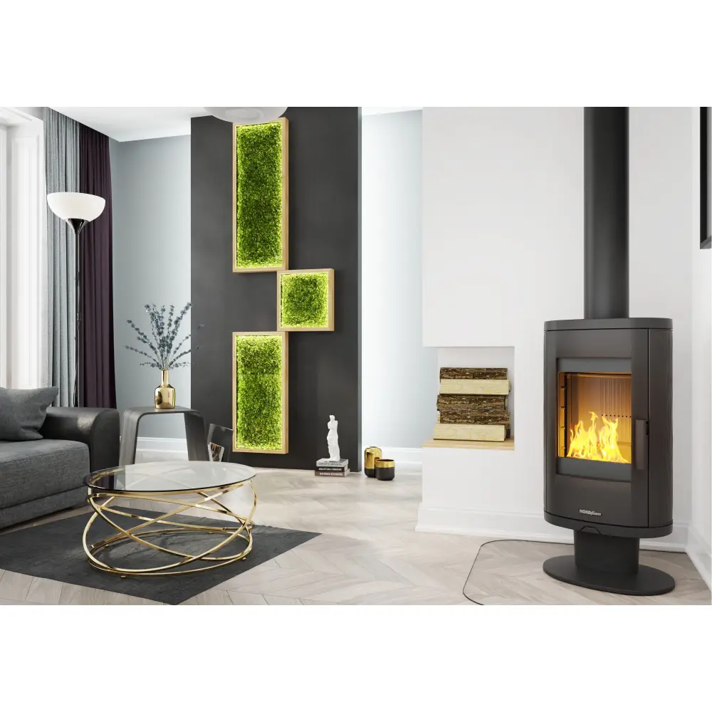 Чугунная печь-камин Nordflam AUGUSTA