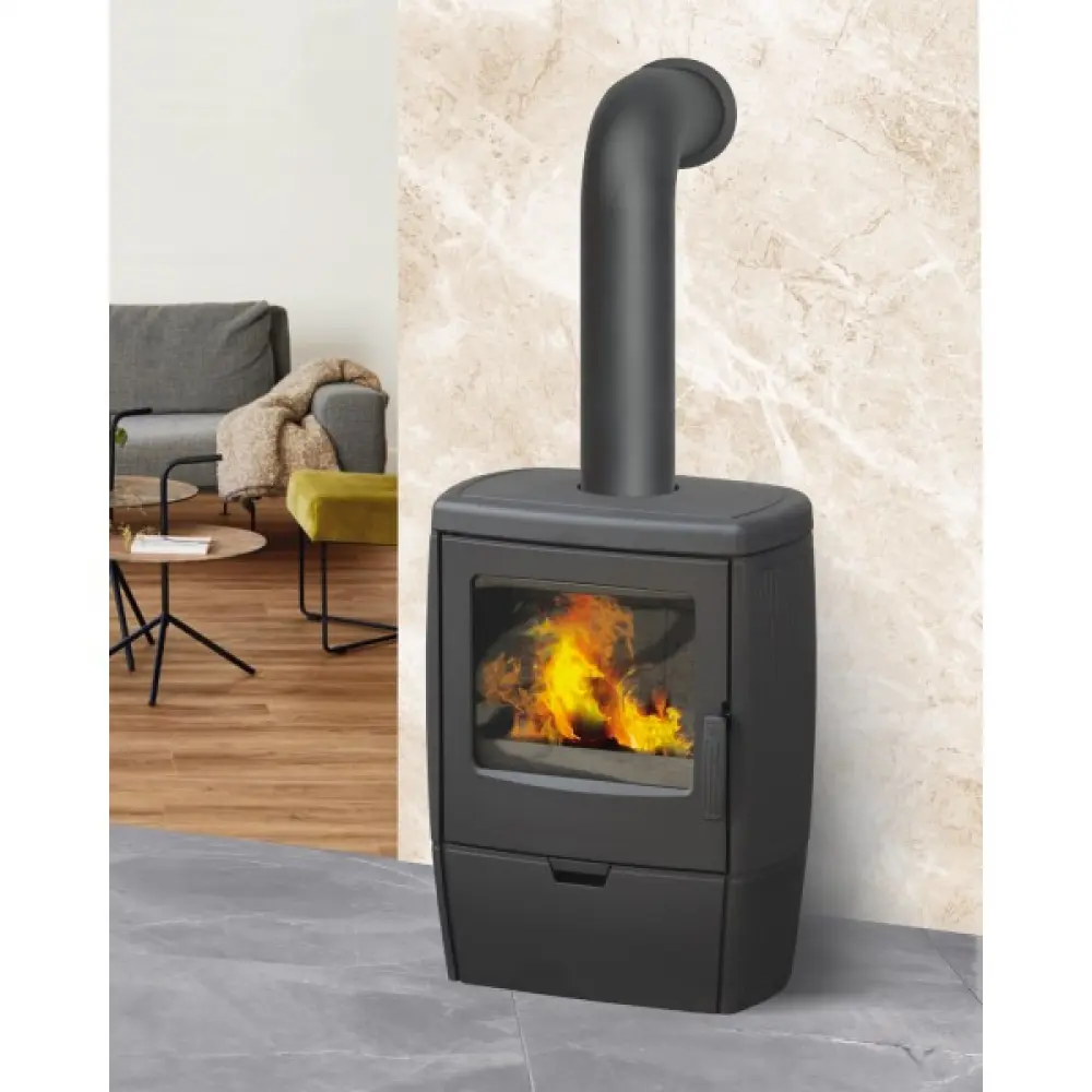 Чугунная печь-камин Plamen Alberto