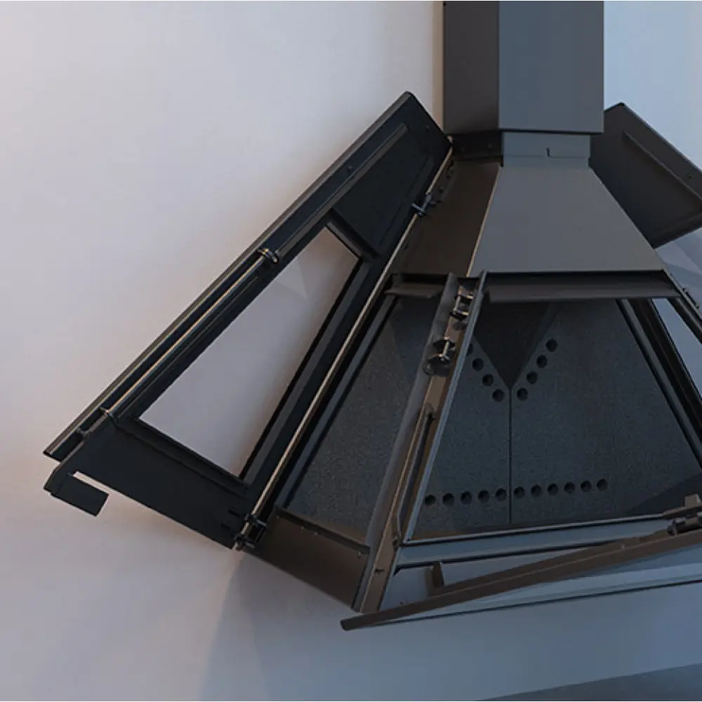 Дизайнерский камин Rocal D-10 Graffiti