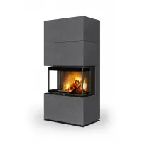 Romotop CARA C 62 - дизайнерський камін в облицюванні Thermaline