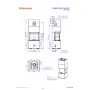 ROMOTOP CARA CS 61 - дизайнерський камін в облицюванні Thermaline