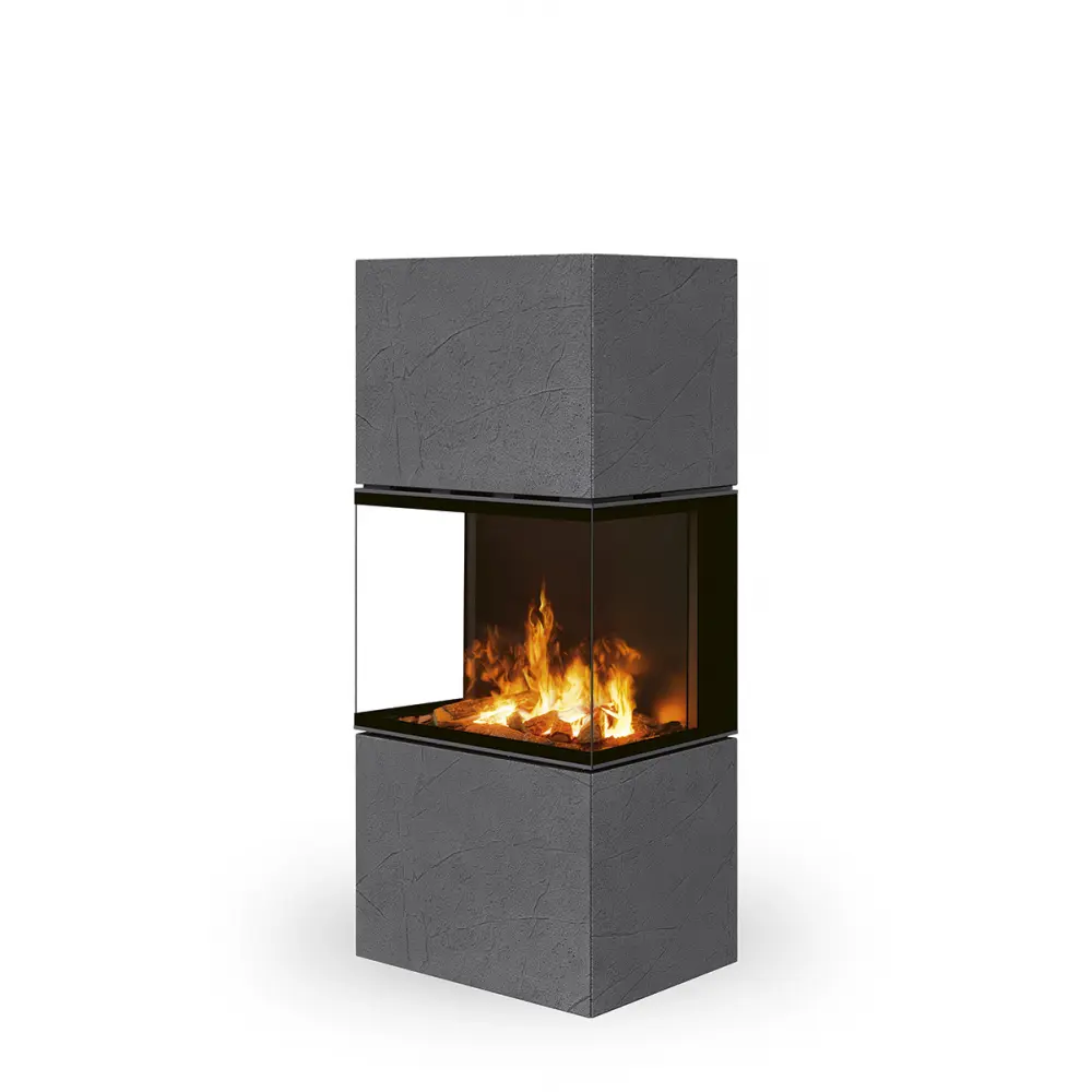 ROMOTOP e-LERA C 62 - дизайнерський електрокамін в облицюванні Thermaline