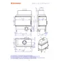 ROMOTOP HEAT L 2g S 81.51.40.21 - камінна топка кутова