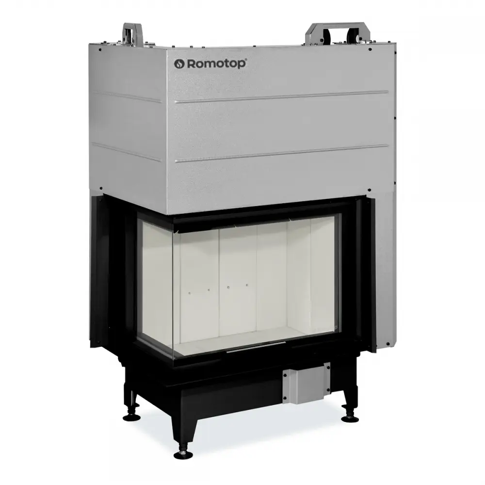 ROMOTOP HEAT L 3g L 65.51.40.24 - кутова ліва камінна топка з гильйотиною