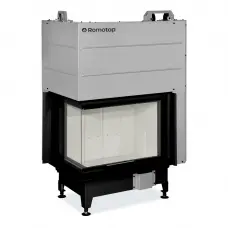 ROMOTOP HEAT L 3g L 65.51.40.24 - кутова ліва камінна топка з гильйотиною