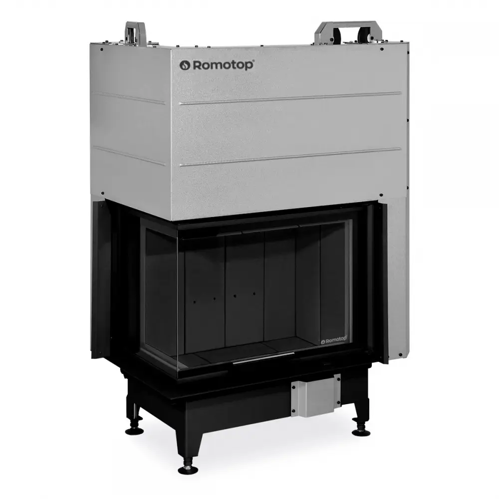 ROMOTOP HEAT L 3g L 65.51.40.26 - угловая каминная топка (тёмная камера)