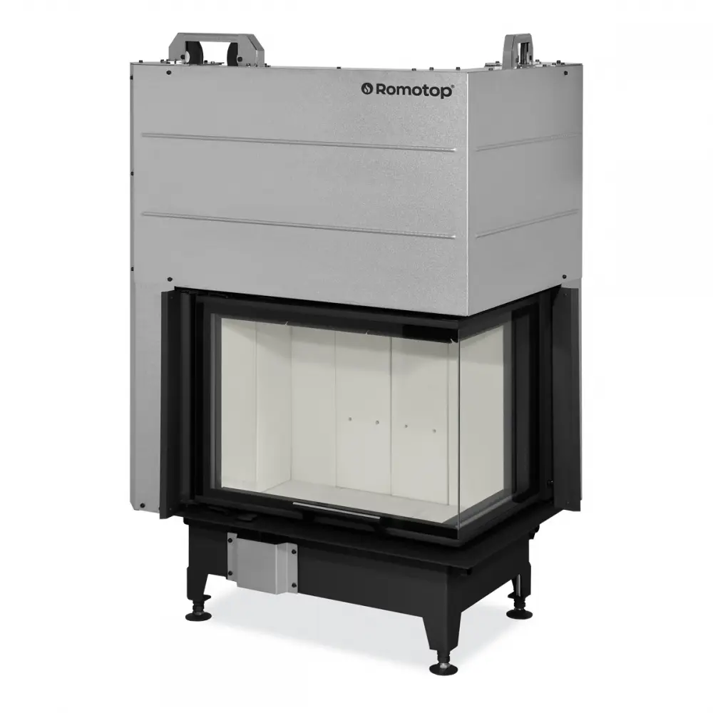 ROMOTOP HEAT R 3g L 65.51.40.24 - угловая правая каминная топка с гильотиной