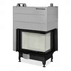 ROMOTOP HEAT R 3g L 65.51.40.24 - угловая правая каминная топка с гильотиной
