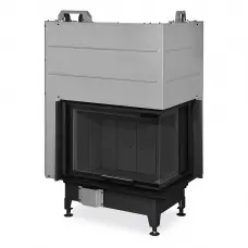 ROMOTOP HEAT R 3g L 65.51.40.26 - угловая каминная топка (тёмная камера)