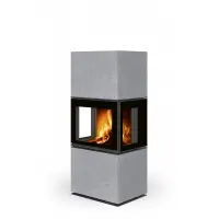 ROMOTOP LERA C G 61 - дизайнерский камин в облицовке Thermaline