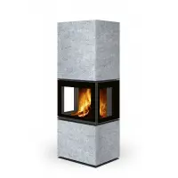 Дизайнерский камин в камне LERA C GH 20 Romotop