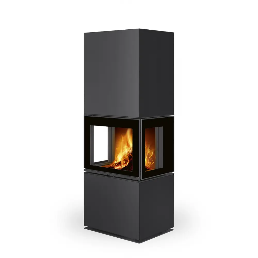 Дизайнерский камин стальной LERA C GH 30 Romotop