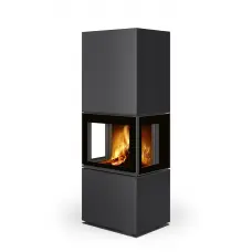 Дизайнерский камин стальной LERA C GH 30 Romotop