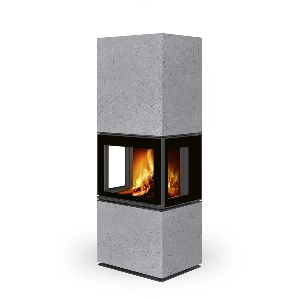 ROMOTOP LERA C GH 61 - дизайнерский камин в облицовке Thermaline