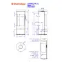 Каминная печь Romotop LUANCO N 01 керамика
